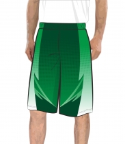 Баскетбольные шорты 301 расцветка 2 зеленые